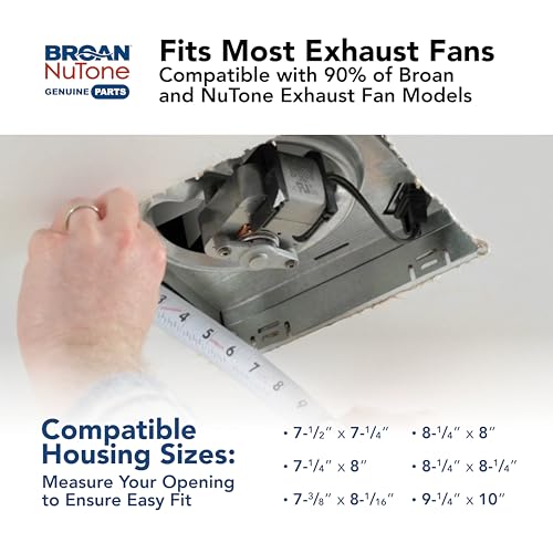 Image of Broan-NuTone RCM700 Magnetic Universal CleanCover Bath Fan Replacement Magnetic Grille