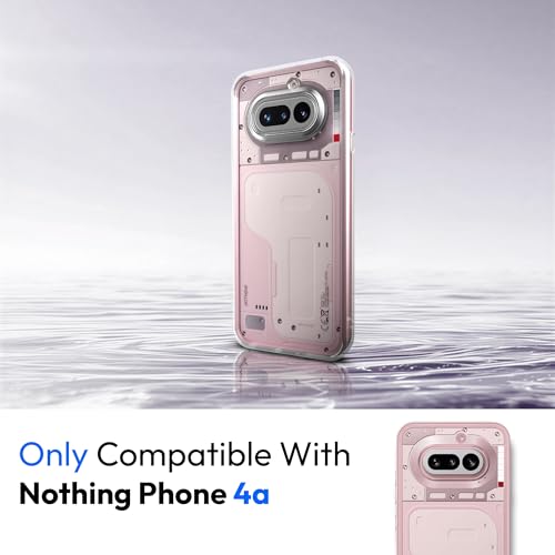 Image of KAPAVER Impulse Case for Nothing Phone 4a | Hard Protection Clear Case for Nothing Phone 4a (Clear)