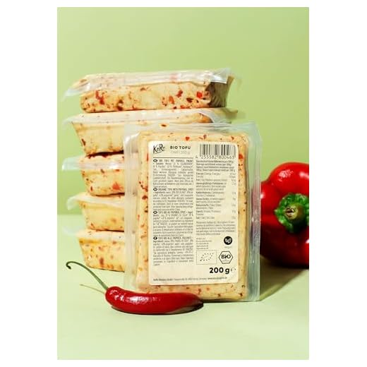 KoRo - Tofu al peperoncino bio | 6 x 200 g