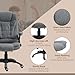 Vinsetto Office Chair, Ergonomic Desk Chair with 6-Point Massage and Back Heated, Linen-Feel Fabric Computer Gaming Chair with Adjustable Arms, Lumbar Support, Grey Vinsetto Office Chair, Ergonomic Desk Chair with 6-Point Massage and Back Heated, Linen-Feel Fabric Computer Gaming Chair with Adjustable Arms, Lumbar Support, Grey