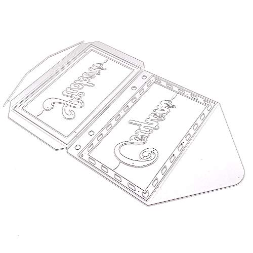 KSCRAFT Journal Planner Envelope Metal Cutting Dies Stencils for DIY Scrapbooking Decorative Embossing DIY Paper Cards