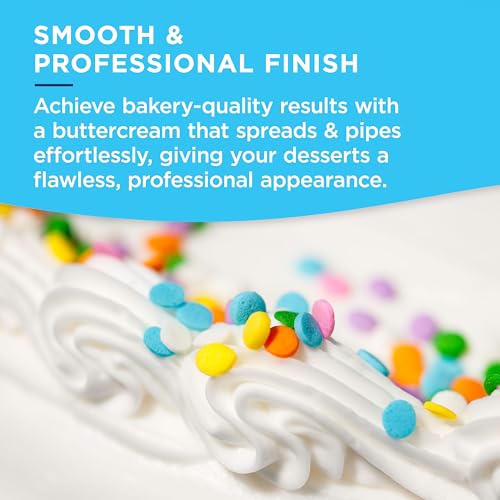 Satin Ice White Buttercream Frosting - 1lb - Pail