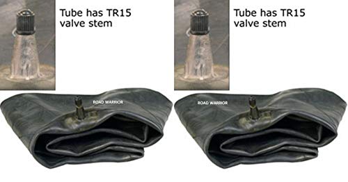 ROAD CREW 6.00-16, Set of Two (2) Tubes, 6.50-16, 5.50-16 Premium Farm Implement Tractor Tire Inner Tubes, Tractor Tubes 6.00x16, 6.50x16-8