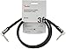 Fender Professional Series Instrument Cable, Angle/Angle, Black, 3ft