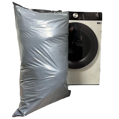 5 Large Postage Bags 24"x 36" Extra Strong Polythene Grey Mail Envelopes for Packaging Clothes Parcel Self Seal Storage Bags