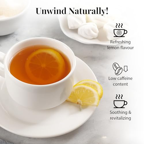 Image of Twinings Green Tea & Lemon, 100 Tea Bags| Pack of 1| Perfectly Balanced & Refreshing Taste| Light, Zesty Lemon Flavour| Low Calorie| Handpicked Leaves| Enjoy a Hot Cup of Tea