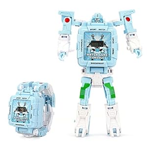Transformers Watch Fingertip Toy – DIY vervorming Robot Watch voor kinderen – Creative Robot Transformer Kids Watch…