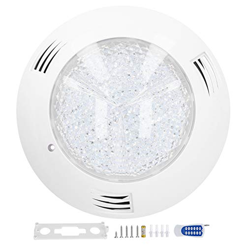 Lampe de piscine 300LED RGB AC12V 30W avec télécommande et étanchéité IP68
