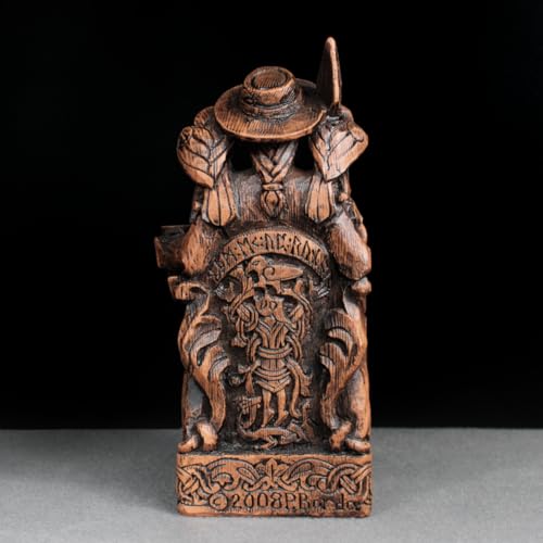 Estatua de Odin Dios Nórdico Decoración Hogar miniatura 4