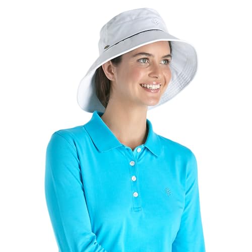 Coolibar UPF 50+ Women's Neck Protection Sun Hat - Sun Protective