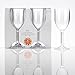 Produktbild Acryl Weinglas 290 ml, 4 Stück klar Camping Gläser Zubehör Trink Glas Kunststoff Kelch Trinkkelch Goblet Rotwein Acrylglas Partyglas Wasserglas Bruchfest Trinkbecher Becher Whiskyglas Whiskey Gläser