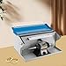 Jewelry Bench Polisher, Adjustable Variable Speed Polishing Buffing Machine, 500W Buffer Grinder with Lighting Tube and Safety Locks for Jewelry, Metal, Wood