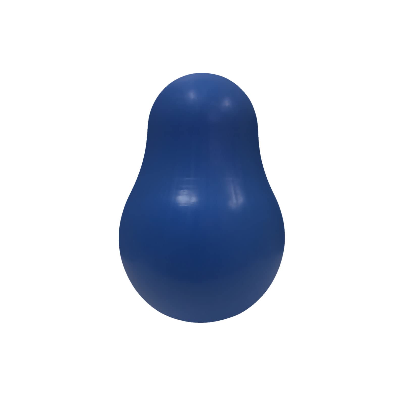 SimpleDog Doggie Dooley Tumbler Heavy Duty Dog Ball Toy for Aggressive Play, Blue, USA Made, Medium, 6 inch (7006)