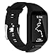 MOTONG Silicone Replacement Band For TomTom Adventurer,TomTom Golfer 2,TomTom Runner 2,TomTom Runner 3,TomTom Spark,TomTom Spark 3 (Silicone Black)