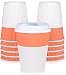 Premium Coffee Cups With Lids - (Set of 90) Enjoy Your Favorite Hot and Cold Beverages To Go In Our Sturdy & Durable Disposable Cups - These Insulated Paper Cups are Perfect For All Parties and Events