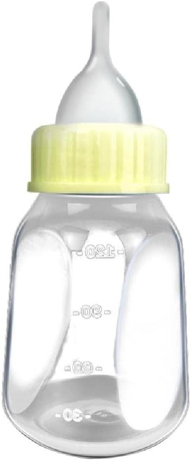 Pet Feeding Bottle Nipple Brush Set Feeding Tools Nursing 4 Oz Milk Water Dispenser For Cats Kittens Small Dogs Pet Nursing Bottle 4 Oz Nipples Kits