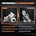 TOPAZ Turbo Turbocharger with Gaskets 667-201 Compatible with Audi A4 2009-2016, A4 Allroad 2014-2016,A5 2010-2017, A6 2012-2015, Q5 2010-2017,2.0L Engine 06H145702L 06H145702Q