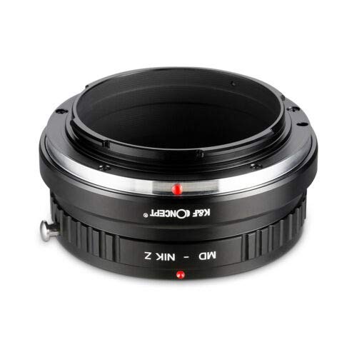 K&F Concept Lens Adapter Ring for Minolta MD to Nikon Z Mount Z50 Z6 Z7 Camera