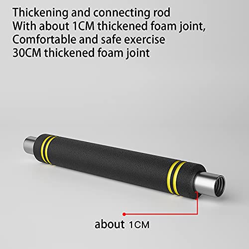 Dumbells Massief Staal Dumbbell-Gewichtenset (2 × 7,5 Kg) Drijfstang Kan Worden Gecombineerd Tot Een Halterstang… - Afbeelding 8