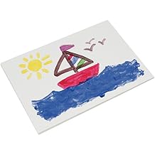 Prang Formerly Art Street Fingerpaint Paper, White, 11" x 16", 100 Sheets