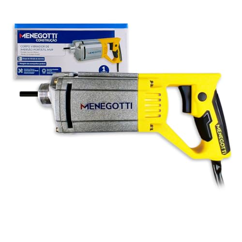 Vibrador Concreto sem Mangote Motovibrador 1000W MPV Menegotti 220V