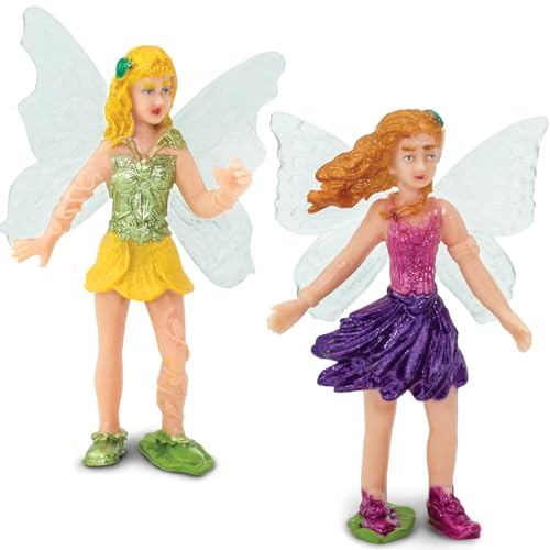 Safari Ltd. 689804 Fairy Fantasies Toob - 6 Mini Figurines Including Fairy Queen, Baby, And Flower Fairies Jasmine thumb #3