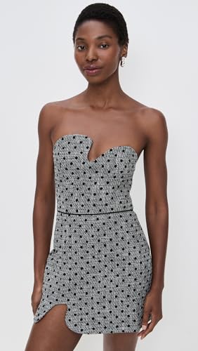 Amanda Uprichard Women's Puzzle Strapless Mini Dress2