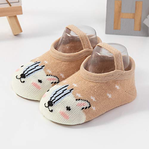 Baby Non Skid Anti Slip Animal Socks For Toddler Girls Slipper No Show 0-36 Months 6 Pairs (0-12Month, Animal) #TOP1