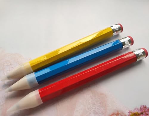 Ebonee 3 Pack Lápices Gigantes de Madera para Niños miniatura 6