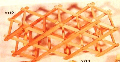 Soporte para botellas de madera plegable 57x40 cm miniatura 1
