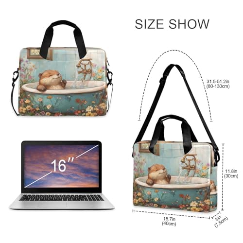 Funda para portátil 15.6 pulgadas con asa y correa miniatura 5