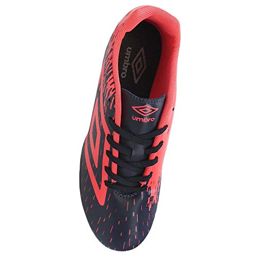 Chuteira Campo Umbro Acid, Adulto-Unissex, Marinho/Coral, 38