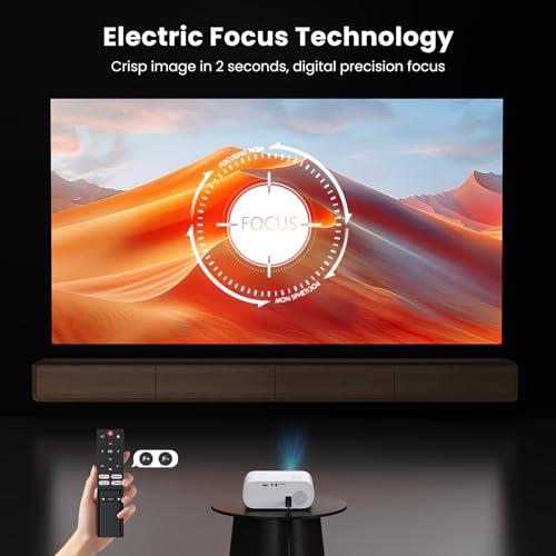 Smart 1080p Movie Projector