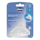 Chicco Naturalfeeling Tettarella, 0 Mesi +, Flusso Lento