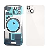 Compatible con: iPhone 14 Plus (A2632 A2885 A2888 A2887 A2886) Color: Blanco Alta calidad. No dudes en preguntarnos por más repuestos, pantallas, baterías, embellecedores, cámaras, lectores sim, altavoces, conectores de carga y mucho más!