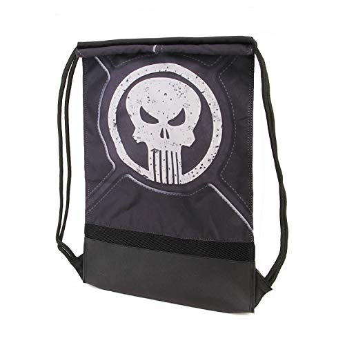 Karactermania Punisher sacca Storm Bolsillo Suelto para Mochila 48 Centimeters Negro