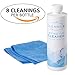 CLEANSIO Jetted Tub Cleaner – Professional Clean and Powerful Dirt Remover, 16oz (Includes Microfiber Towel)