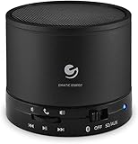 Ematic Bluetooth Wireless Speaker & Speakerphone for iPhone, iPad, iPod, Android devices, & Laptops, Black
