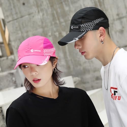 Image of Quick Dry Fit Baseball Cap - Water Repellent Sun Hat for Fishing, Running, Hiking, Golf, Surfing, Sailing, Boating