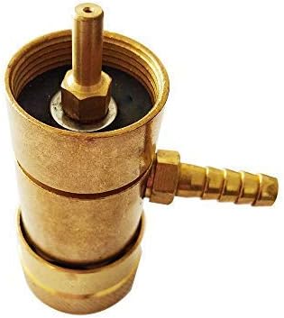 Miniatura 3 de YOUHO Kit de oxigenación Regulador de oxígeno para elaboración de cerveza, válvula de oxígeno para tanques desechables esta válvula para una botella