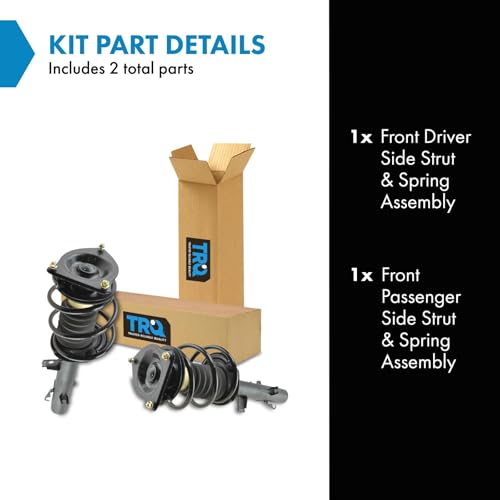 Image of TRQ Front Strut and Spring Assembly Set 2 Piece