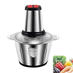 Tritatutto Elettrico 300W, Tritatutto Robot da Cucina, homeasy Frullatore Multifunzionale, 4 Lame Affilate,Tritacarne per Frutta, Verdura,Carne,Spezie,3L