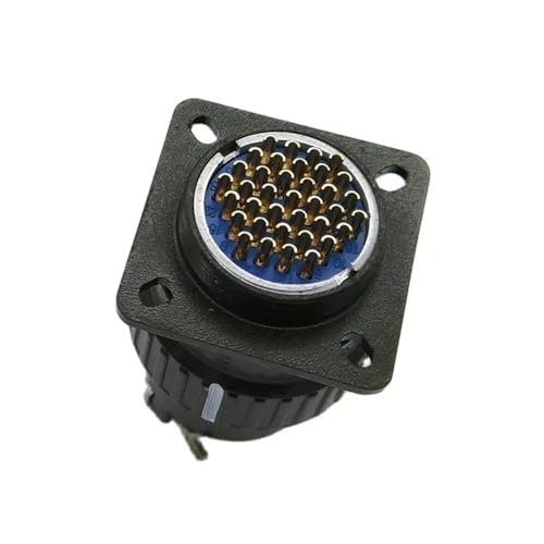 Connecteur de ligne 28mm Y28M fiche aviation 37 broches pour câblage moteur