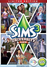 PC THE SIMS 3 PLUS UNIVERSITY