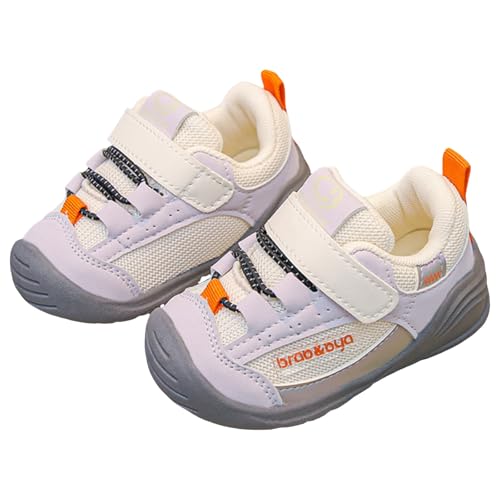 IWIHMIV Girls Sneakers Kids Non Slip Soft Soled Tennis Shoes Boys Casual Lightweight Breathable Running Walking Shoes2