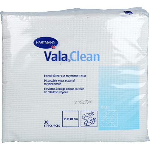Hartmann Vala® Clean eco Einmal-Tücher - 35 x 40 c| Packung (30 Stück)
