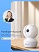 VIMTAG 4MP 5G Security Camera Indoor, Pet Camera with Speaker for Dog/Cat, Free AI Detection Indoor Camera with Phone App, Motion Tracking, Night Vision,2-Way Audio, Support 128GB Card(Not Included)