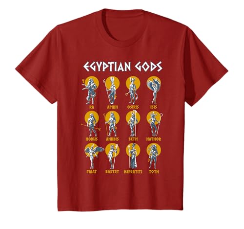 Mitología Egipcia De Los Dioses Del Antiguo Egipto Camiseta