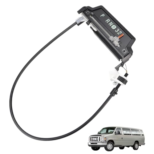 FRGOLIN Gear Shift Indicator Assembly Compatible with Ford E-150 E-250 E-350 E-450 Super Duty 2005-2008 Indicator Selector Cable Clip Replaces 5C2Z-7A110-A 5C2Z7A110A