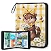 Kuquteed Cute Otter Trading Card Binder 9 Pocket 900 Cards Holder Collector Album with 50 Removable Sleeves Toys Gifts for Boys Girls Daisy Butterfly Sports Game Cards